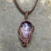 COSMIC SERENITY STREAM AMETHYST PENDANT
