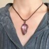 COSMIC SERENITY STREAM AMETHYST PENDANT